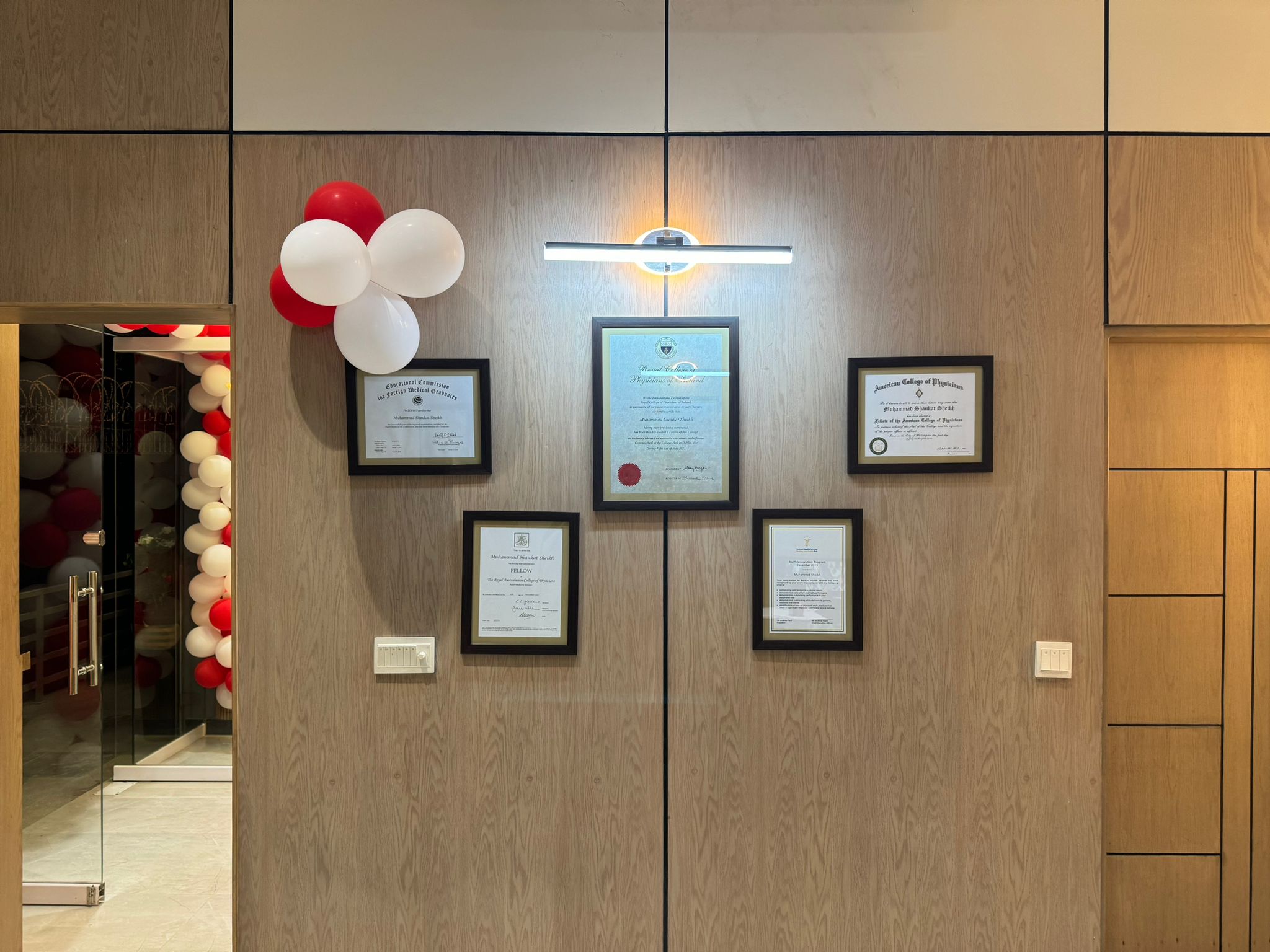 Dr. Shaukat's Professional Degrees Board
