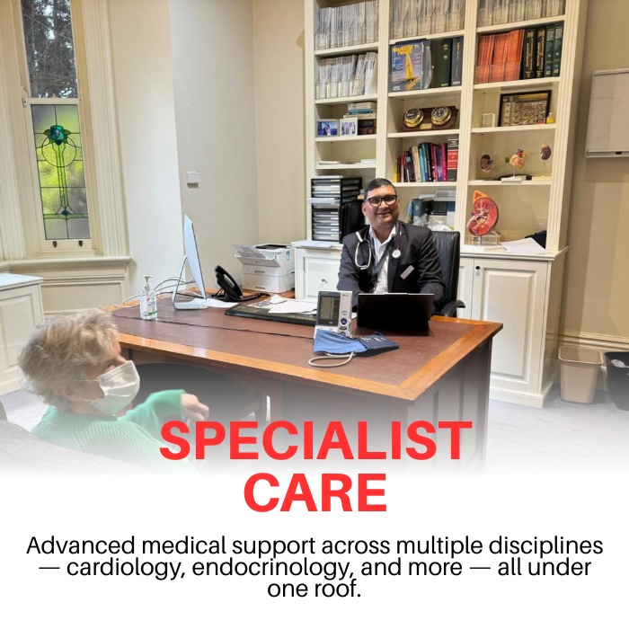 General Consultation - Expert diagnosis and personalised day-to-day health management by Dr. Shaukat Sheikh — precise, attentive care you can trust.